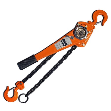 American Gage Chain Puller 10Ft Lift, 3/4T AMG605-10FT